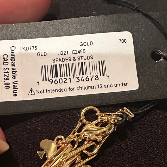 Kate Spade Gold Flower Necklace - Picture 6 of 6